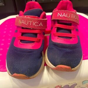 Nautica Kids Sneaker Athletic 1 Strap |Girls|(Toddler/Little Kid) Sz 9